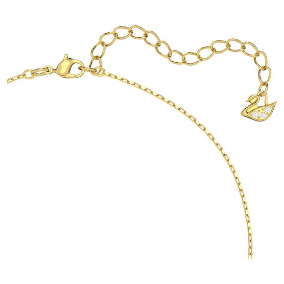 Una necklace, Octagon cut, Yellow, Gold-tone plated - Swarovski, 5598421