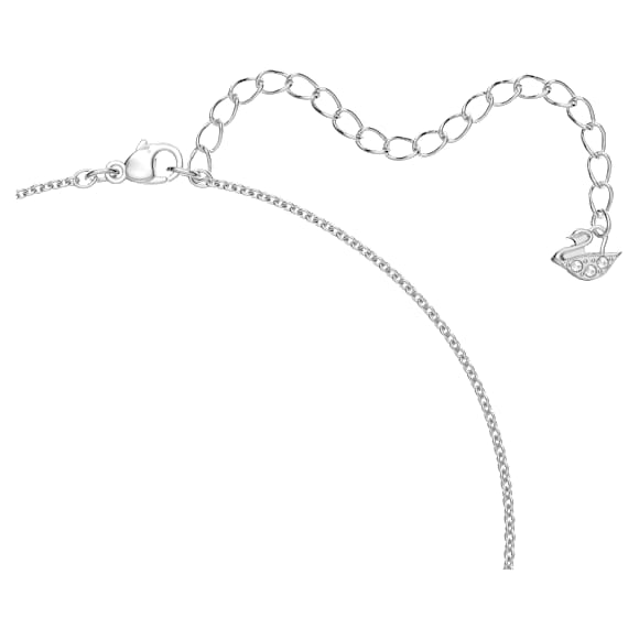 Teddy 链坠, 熊, 粉红色, 镀铑 - Swarovski, 5599168