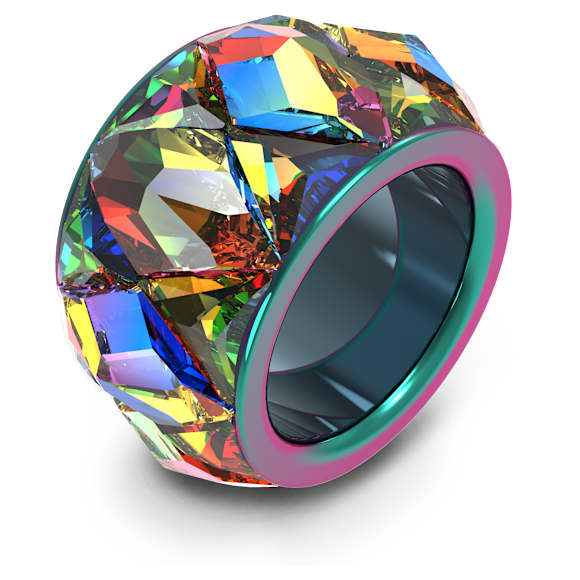 Curiosa cocktail ring, Multicolored - Swarovski, 5599889