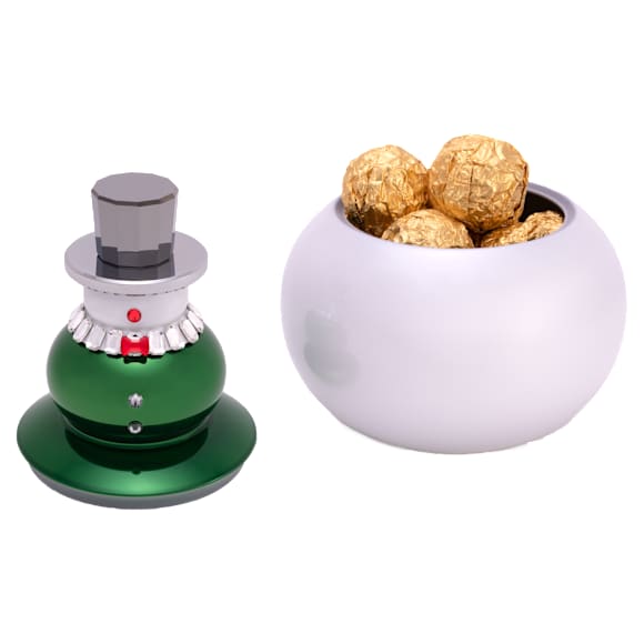 Holiday Cheers Snoeppot Sneeuwpop - Swarovski, 5610000