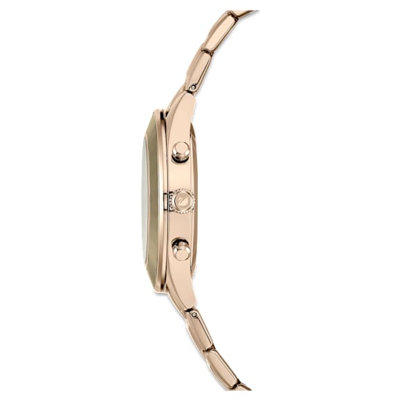 Orologio Octea Lux Sport, Fabbricato in Svizzera, Bracciale di metallo, Tono dorato, Finitura in tonalità champagne dorato - Swarovski, 5610517