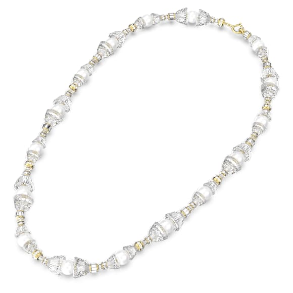 Somnia set, White, Gold-tone plated - Swarovski, 5610981