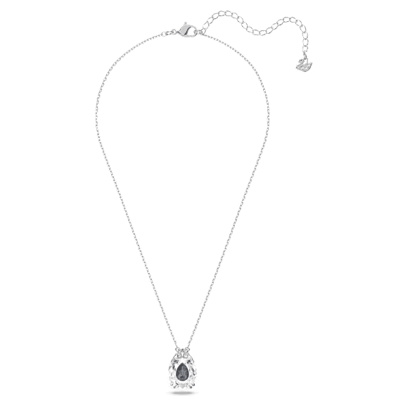 Naszyjnik Elegance of Africa, Biały, Powłoka z rodu - Swarovski, 5615114