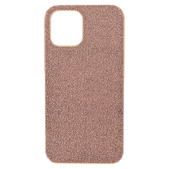 High smartphone case, iPhone® 12 Pro Max, Rose gold tone - Swarovski, 5616364
