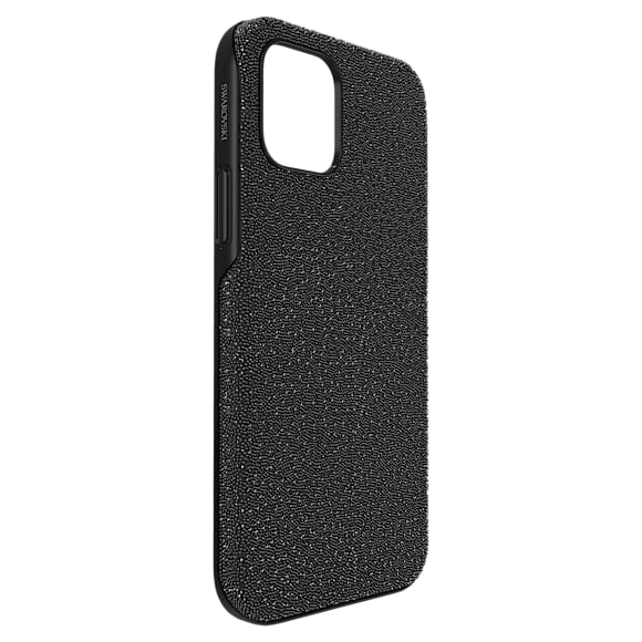 High smartphone case, iPhone® 12/12 Pro, Black - Swarovski, 5616377
