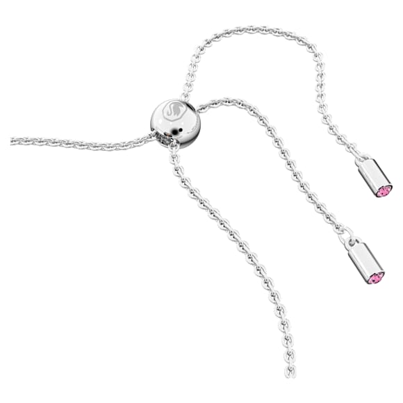 Chroma bracelet, Octagon cut, Multicolored, Rhodium plated - Swarovski, 5616642
