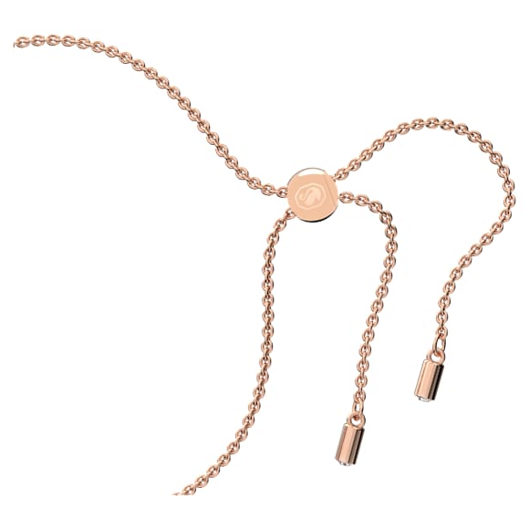 Stella bracelet, Mixed cuts, Star, White, Rose gold-tone plated - Swarovski, 5617882