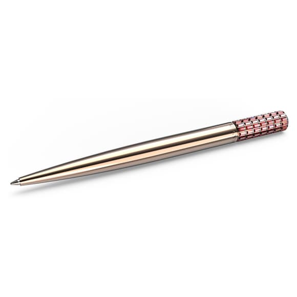 Ballpoint pen, Pink, Rose gold-tone plated - Swarovski, 5618146