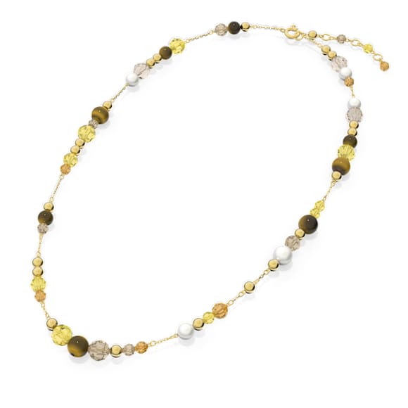 Somnia 项链, 大码, 流光溢彩, 镀金色调 - Swarovski, 5618300