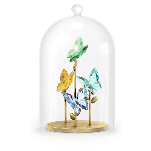 Jungle Beats metulj stekleni zvon - Swarovski, 5619219