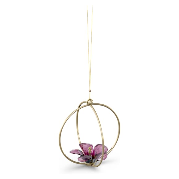 Garden Tales Hibiscus Ball Ornament, Large - Swarovski, 5619233