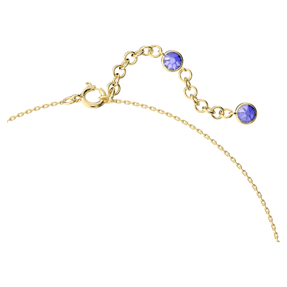Collier Orbita, Taille octogonale, Multicolore, Placage de ton or - Swarovski, 5619787