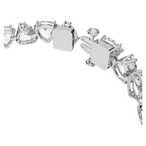 Millenia 手链, 三菱形切割, 白色, 镀铑 - Swarovski, 5622451