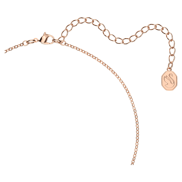 Komplet Stella, Mešani rezi, Zvezda, Bela, Prevleka rožnato zlatega odtenka - Swarovski, 5622730