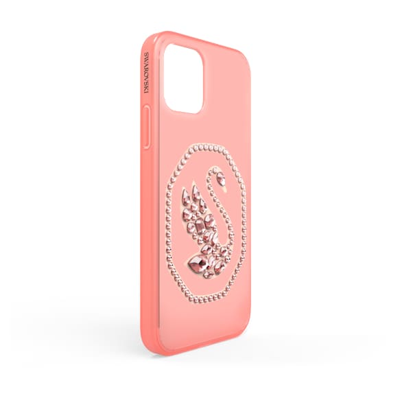 스마트폰 케이스, 스완, iPhone® 12/12 Pro, 페일 핑크 - Swarovski, 5625641