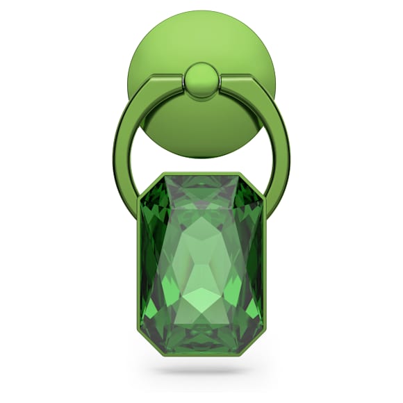手機指環, 八角形切割, 綠色 - Swarovski, 5628622