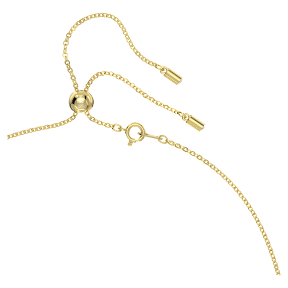 Curiosa 鏈墜, 三角形切割, 藍色, 鍍金色色調 - Swarovski, 5629228
