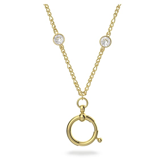 Curiosa 项链, 金色, 镀金色调 - Swarovski, 5629491