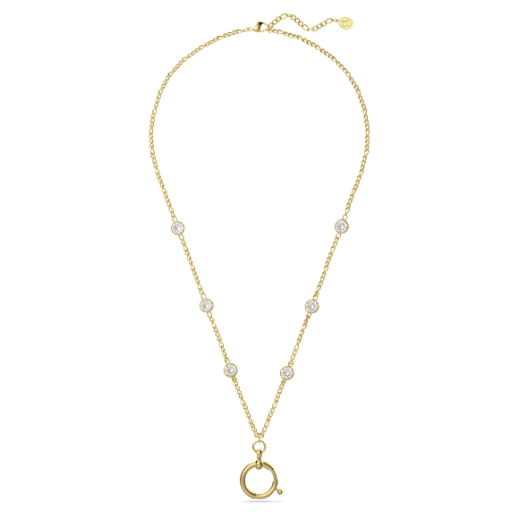 Curiosa 项链, 金色, 镀金色调 - Swarovski, 5629491