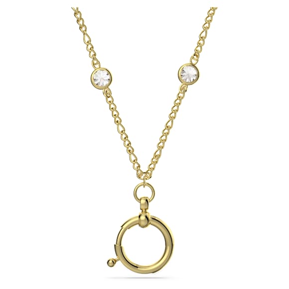 Curiosa 项链, 金色, 镀金色调 - Swarovski, 5629491