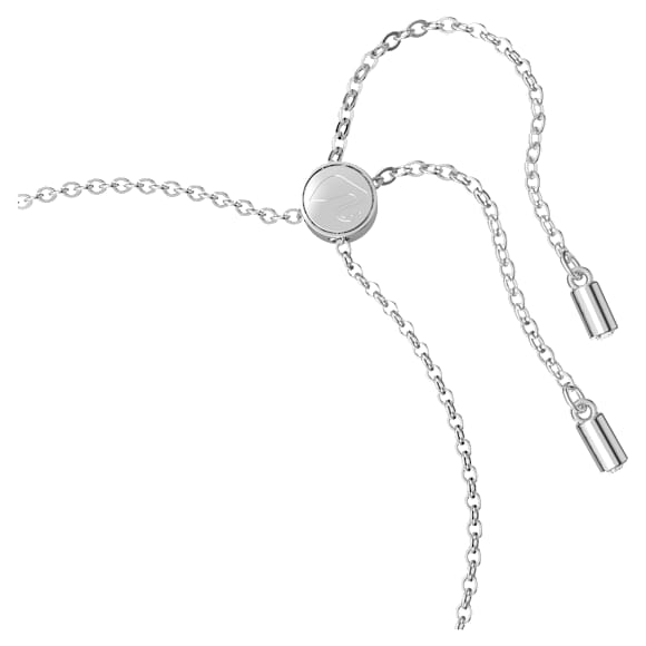 Tough Armband, Blume, Weiß, Metallmix - Swarovski, 5632061
