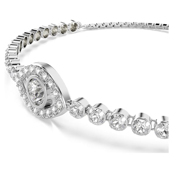 Subtle 브레이슬릿, 이블 아이, 화이트, 로듐 플래팅 - Swarovski, 5632062