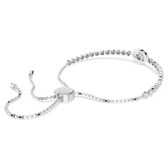 Subtle Armband, Böser Blick, Weiß, Rhodiniert - Swarovski, 5632062