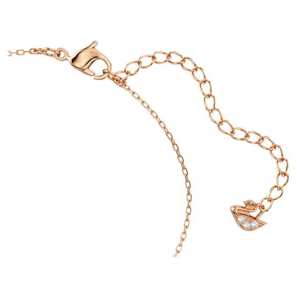 Only bracelet, White, 18K rose gold finish - Swarovski, 5632063