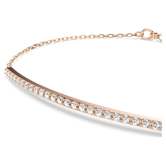 Pulseira Only, Branca, Lacado a rosa dourado - Swarovski, 5632063