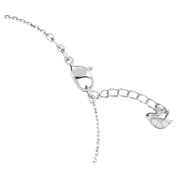 Náramek Only, Bílá, Pokoveno rhodiem - Swarovski, 5632066