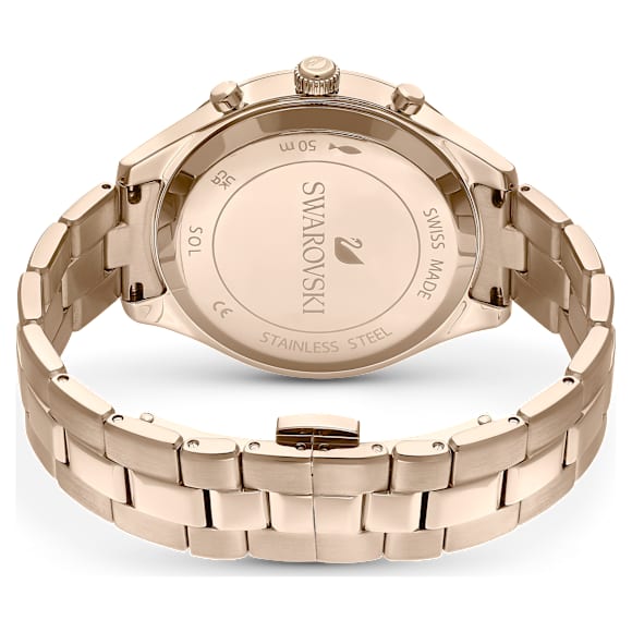 Orologio Octea Lux Sport, Fabbricato in Svizzera, Bracciale di metallo, Blu, Finitura in tonalità champagne dorato - Swarovski, 5632481