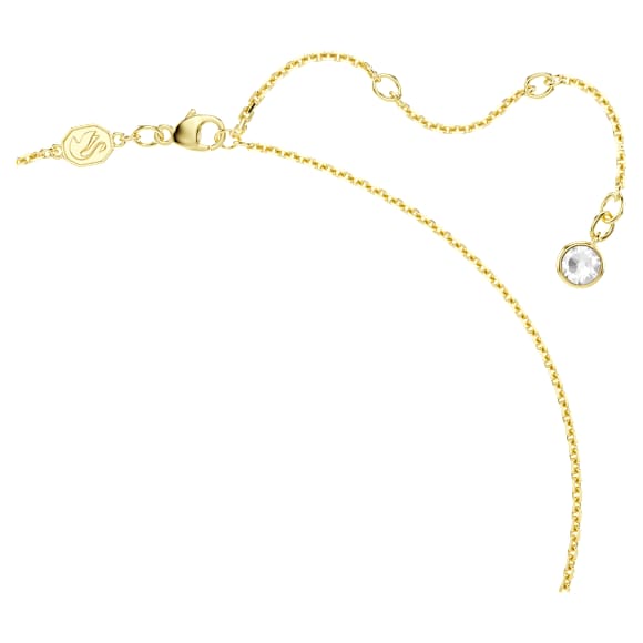 Sublima 链坠, 密镶, 心形, 小号, 红色, 镀金色调 - Swarovski, 5634723
