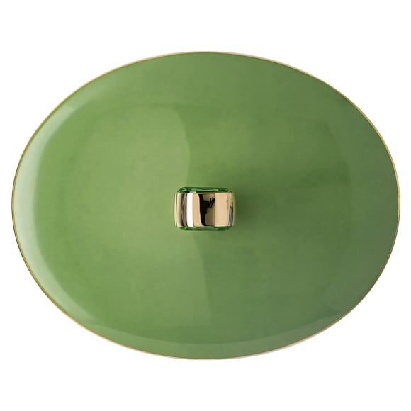 Signum koffiepot, Porselein, Groen - Swarovski, 5635548