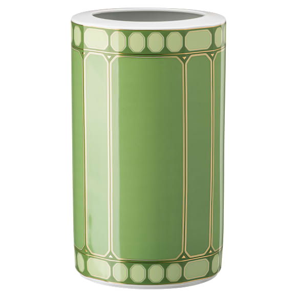 Signum vase, Porcelain, Large, Green - Swarovski, 5635551