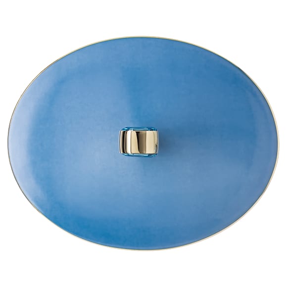 Tetera Signum, Porcelana, Pequeña, Azul - Swarovski, 5635557