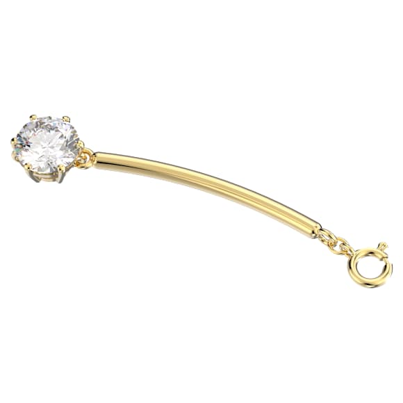 Constella extender, Round cut, White, Gold-tone plated - Swarovski, 5635635