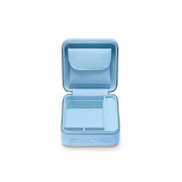 Iconic Swan COG jewellery box, Blue - Swarovski, 5636534