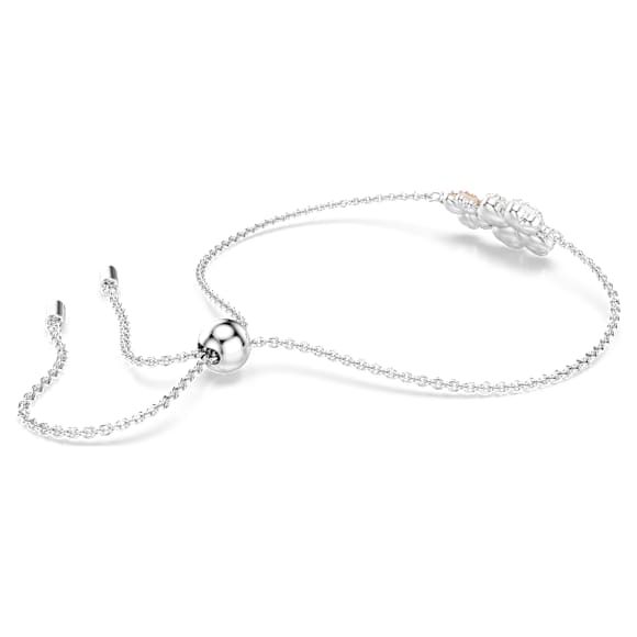 Latisha ブレスレット, フラワー, マルチカラー, ロジウム・プレーティング - Swarovski, 5636590