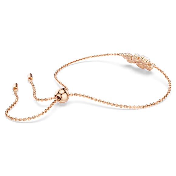 Bracelet Latisha, Fleur, Multicolore, Placage de ton or rosé - Swarovski, 5636591