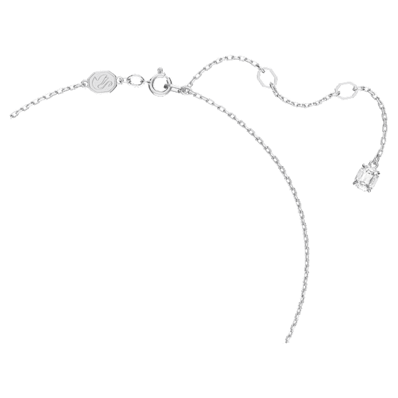 Pingente Constella, Lapidação redonda, Branco, Lacado a ródio - Swarovski, 5636706