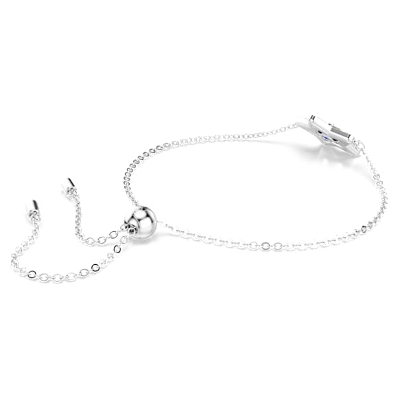 Stella Armband, Verschiedene Schliffe, Stern, Blau, Rhodiniert - Swarovski, 5639187