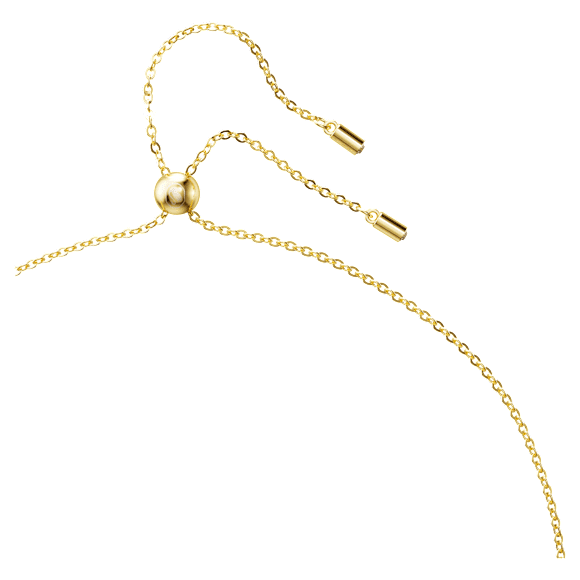 Matrix 链坠, 长方形切割, 绿色, 镀金色调 - Swarovski, 5639629