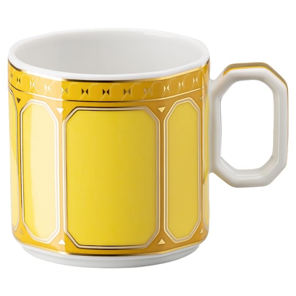 Signum espresso set, Porcelain, Multicolored - Swarovski, 5640036