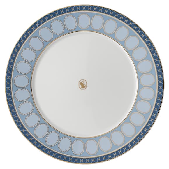 Signum plate set, Porcelain, Medium, Multicolored - Swarovski, 5640050