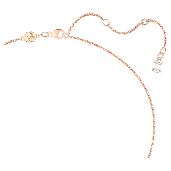 Sublima 链坠, 心形, 小号, 粉红色, 镀玫瑰金色调 - Swarovski, 5640301