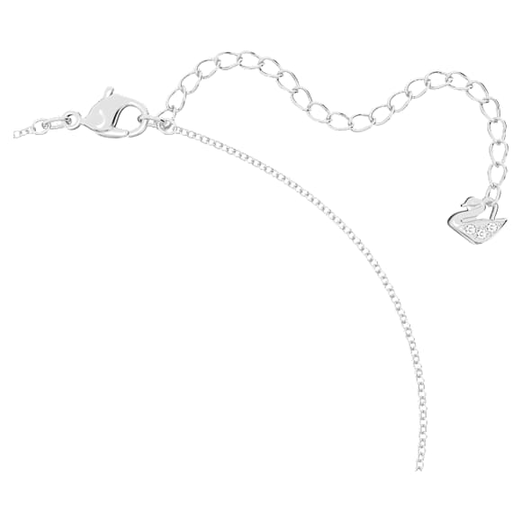 Dextera pendant, Blue, Rhodium plated - Swarovski, 5642886