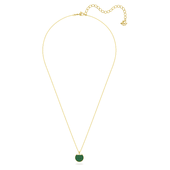 Pendentif Sublima, Vert, Placage de ton or - Swarovski, 5642939