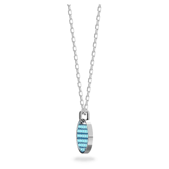 Pendentif Sublima, Bleu, Métal rhodié - Swarovski, 5642957