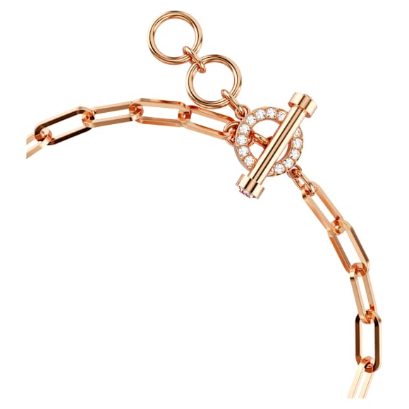 Teddy karkötő, Medve, Rózsaszín, 18 kt-os rózsaarany bevonat - Swarovski, 5642978
