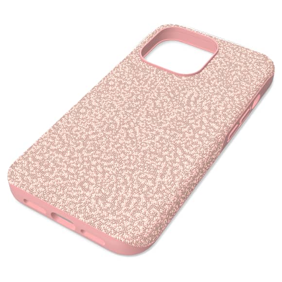 Étui pour smartphone High, iPhone® 13 Pro, Rose pâle - Swarovski, 5643034